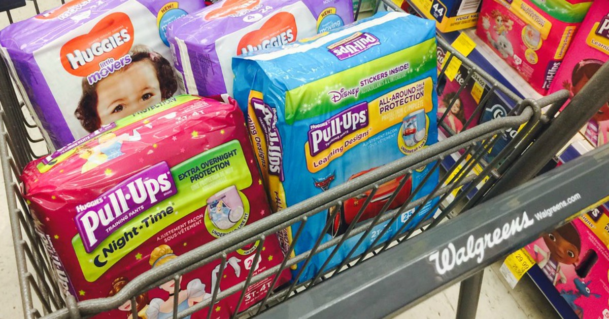 WOW! Huggies Diapers & PullUps ONLY 1.75 Each at Walgreens (After