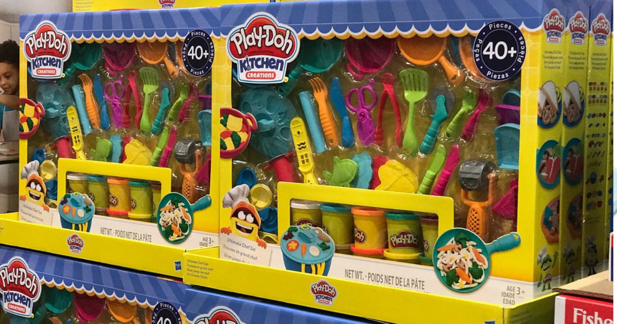 Costco Warehouse PlayDoh Kitchen Creations 40Piece Ultimate Chef Set