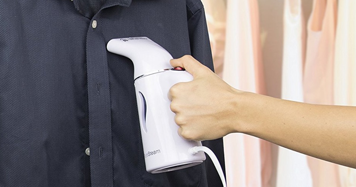 Amazon PureSteam Portable Fabric Steamer Only 14.99 (Regularly 49.99)