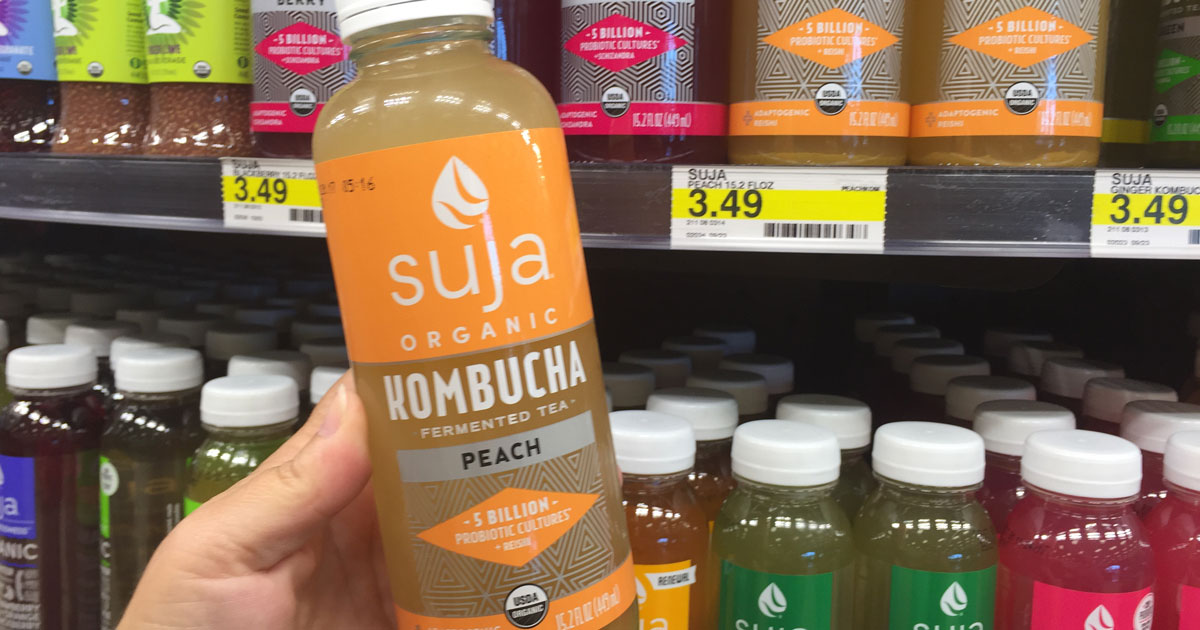 Target 40 Off Suja Kombucha Organic Tea (NO Coupons Needed)