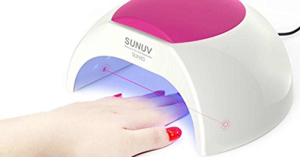 Amazon SUNUV UV Nail Lamp Just 16.49 shipped • Hip2Save
