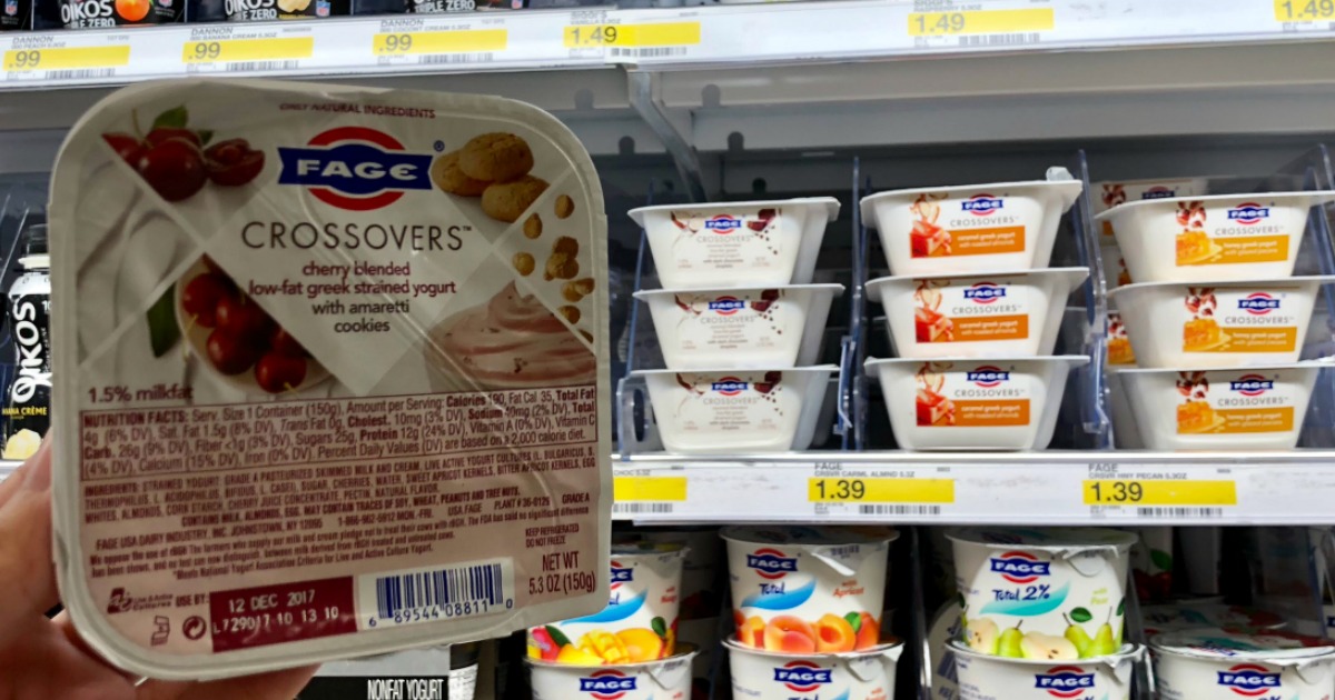 Target FAGE Crossovers Greek Yogurt Only 19¢ After Cash Back No