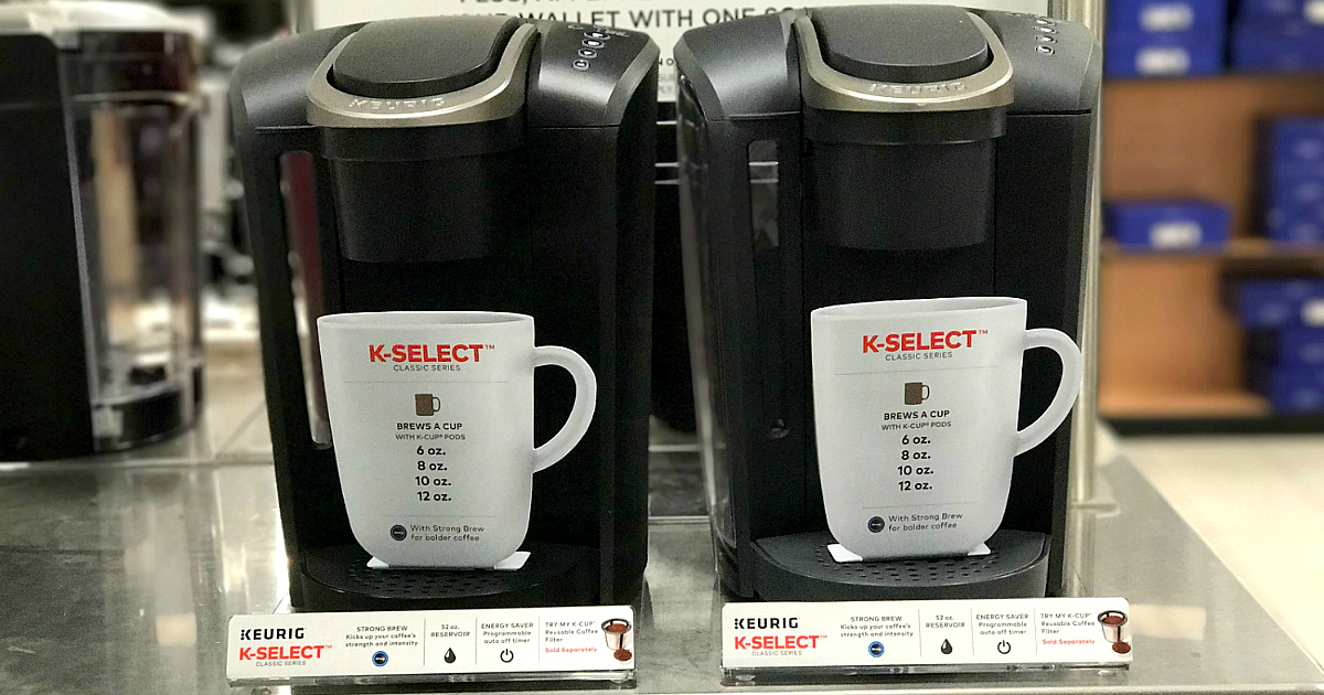 Kohl's Cardholders Keurig KSelect KCup Brewer 83.99 Shipped (Reg
