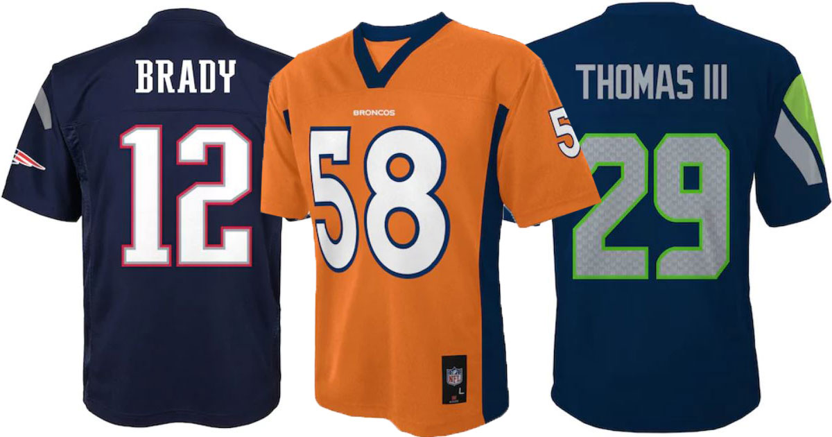 Kohl's Boy's NFL Team Jerseys Just 29.99 + Earn Up to 20 Kohl's Cash