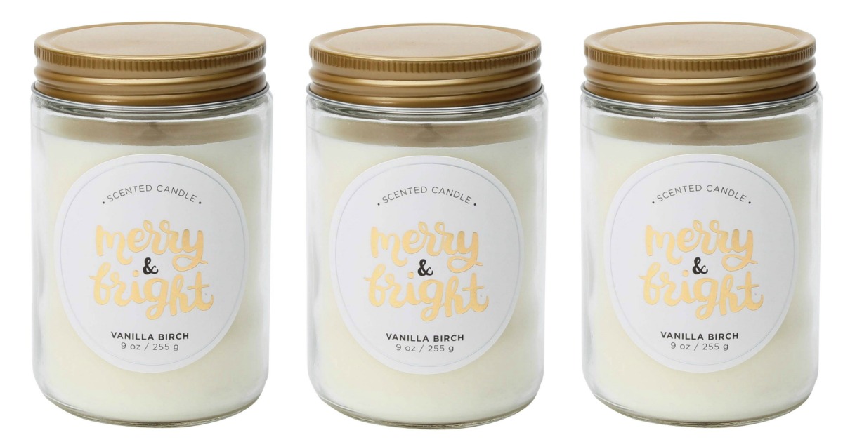 Target 9 oz Holiday Jar Candles Just 2.75 Each Shipped When You Buy