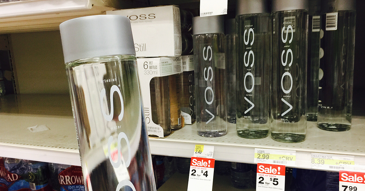 New 2/2 VOSS Water Coupon = Just 1 Per Bottle at Target (Today Only)