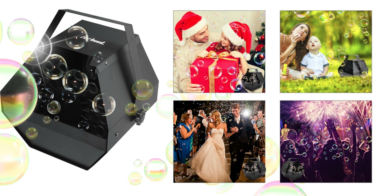Amazon Electric Bubble Machine ONLY 29.74 Shipped (Great for Parties