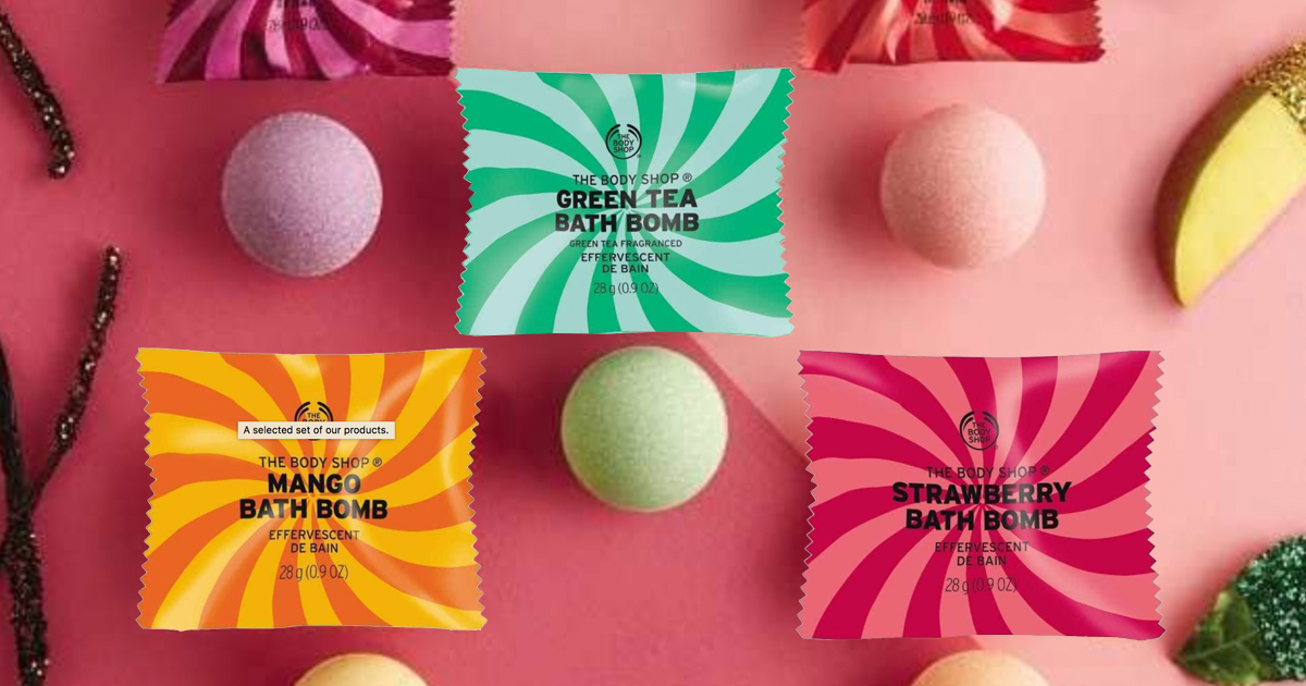 Extra 40 Off The Body Shop + FREE Shipping = Bath Bombs Only 1.20