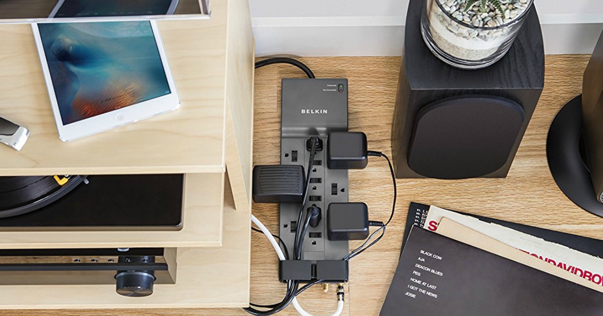 Amazon Prime Belkin 12Outlet Power Strip Surge Protector Only 15.63