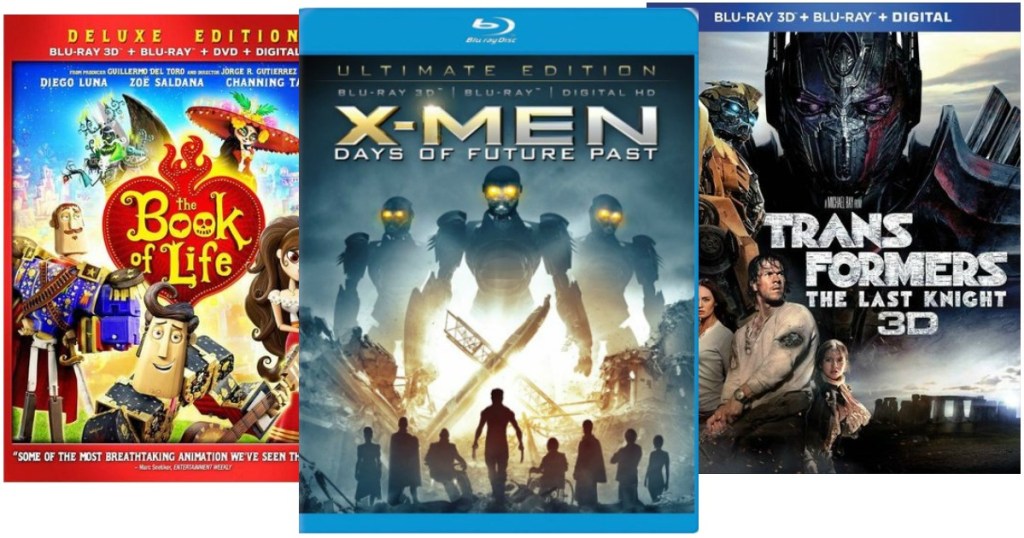 Best Buy 3D BluRay Movies Only 9.99 Shipped (Star Trek Beyond, Book