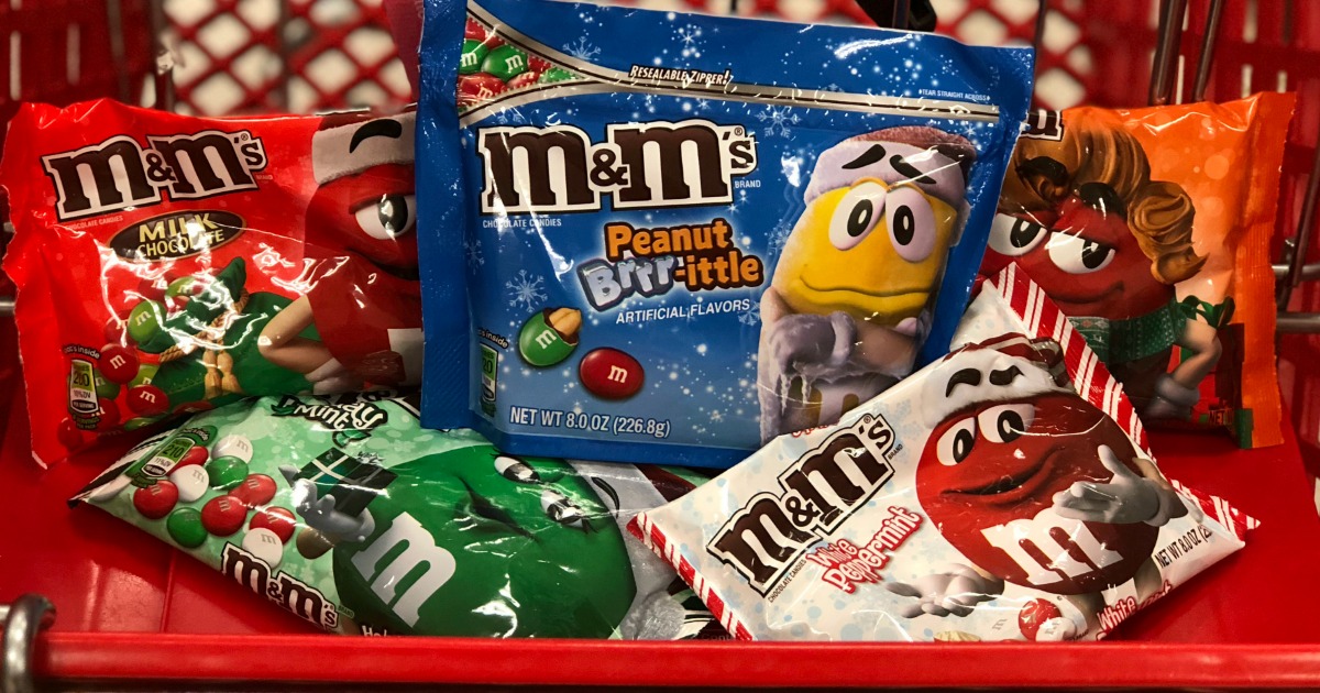 M&M's Holiday Candy Bags Just 1.25 Each at Target