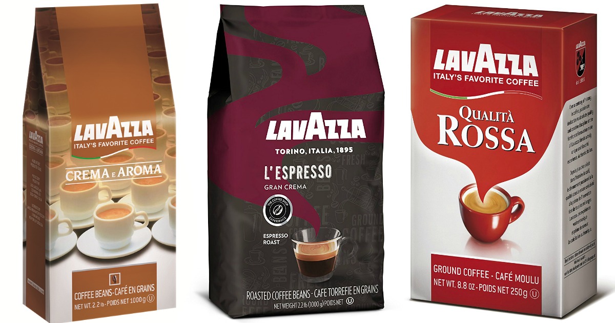 Amazon BIG Lavazza Crema e Aroma Whole Bean Coffee 2.2lb Bag Just 12.
