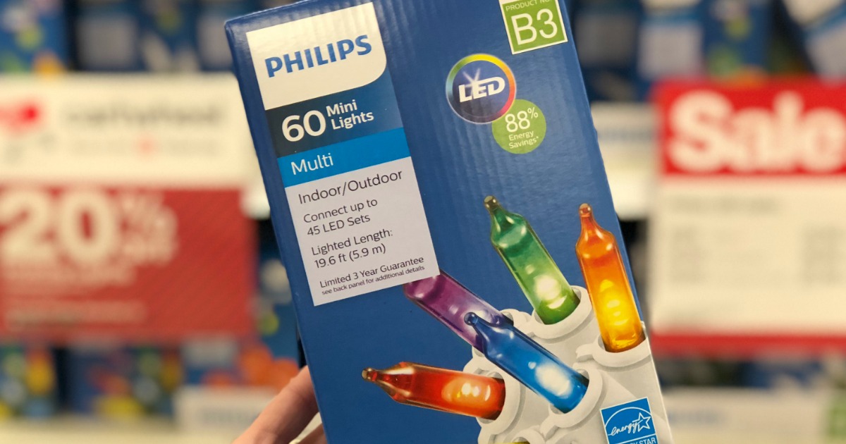 Extra 20 Off ALL Holiday Lights at Target (Limit 20)