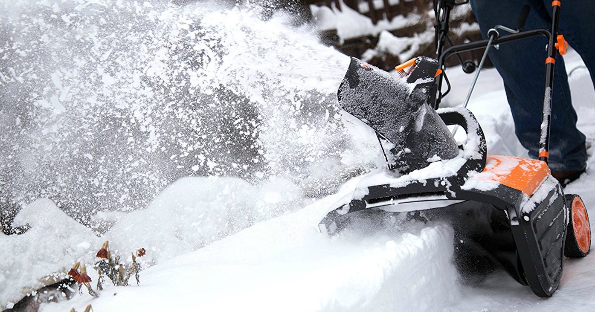Electric Snow Thrower ONLY $99 Shipped