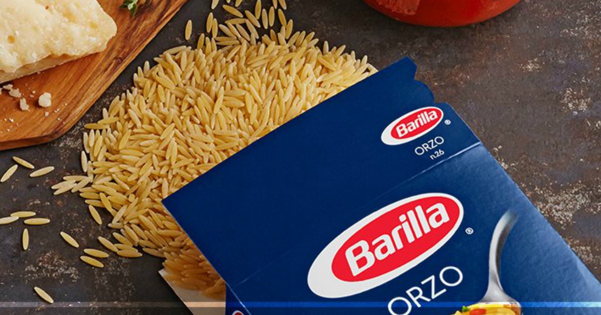 SIXTEEN Barilla Fideo OR Orzo Pasta Only 12.86 Shipped (Just 80¢ Each Box)