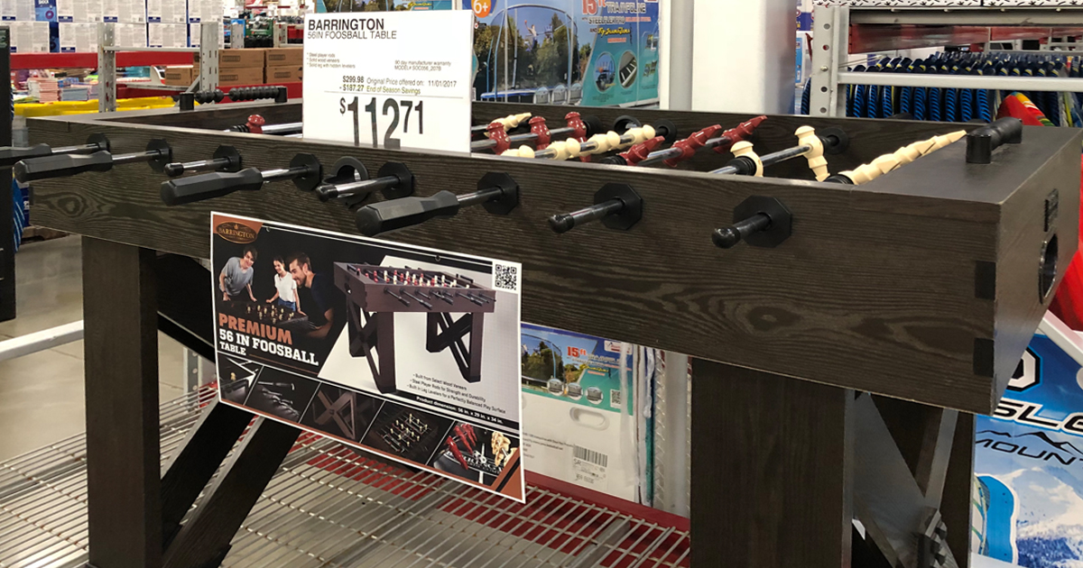 Sam's Club Barrington Table Tennis or Foosball Table Possibly Only