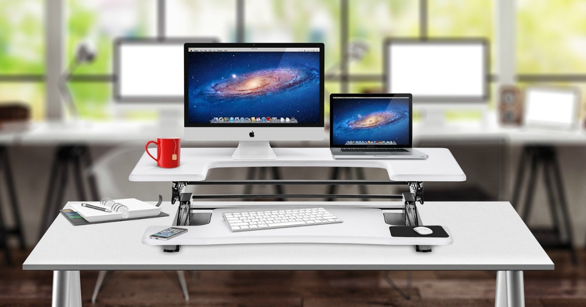 Amazon Halter Adjustable Elevating Desktop Only 169.99 Shipped