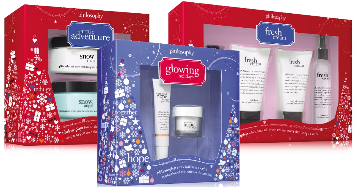 163 of Philosophy Beauty Products Only 63 Shipped + FREE Deluxe Minis