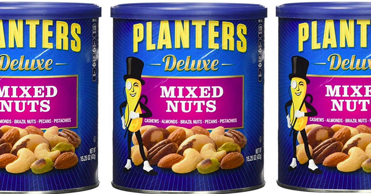 Amazon Planters Deluxe Mixed Nuts Only 6.38 Shipped