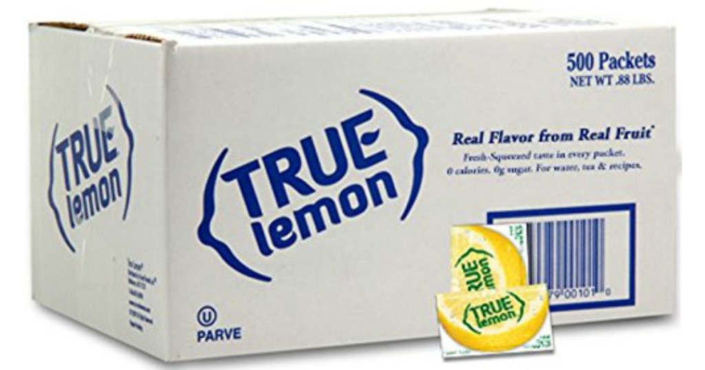 Amazon True Lemon Packets 500Count ONLY 13.14 Hip2Save