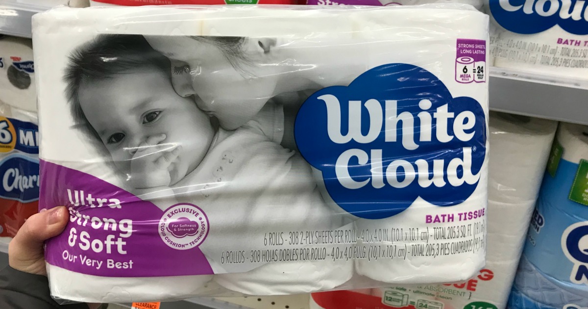 HUGE Savings on White Cloud Products at Walgreens & Walmart