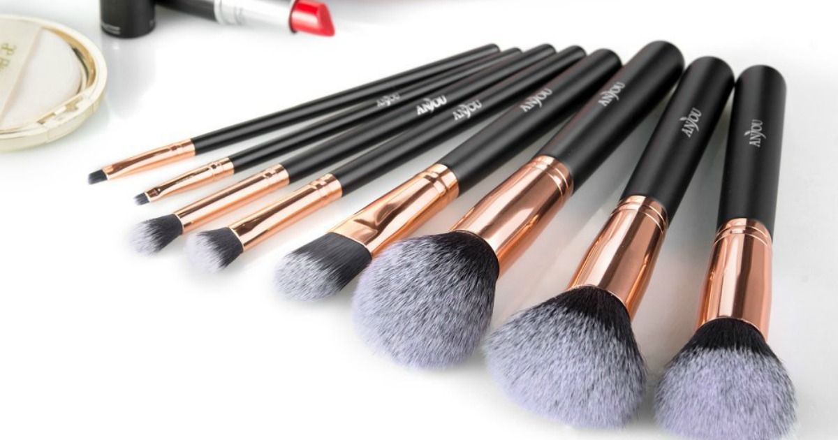 Amazon Anjou 8Piece Makeup Brush Set ONLY 6.99