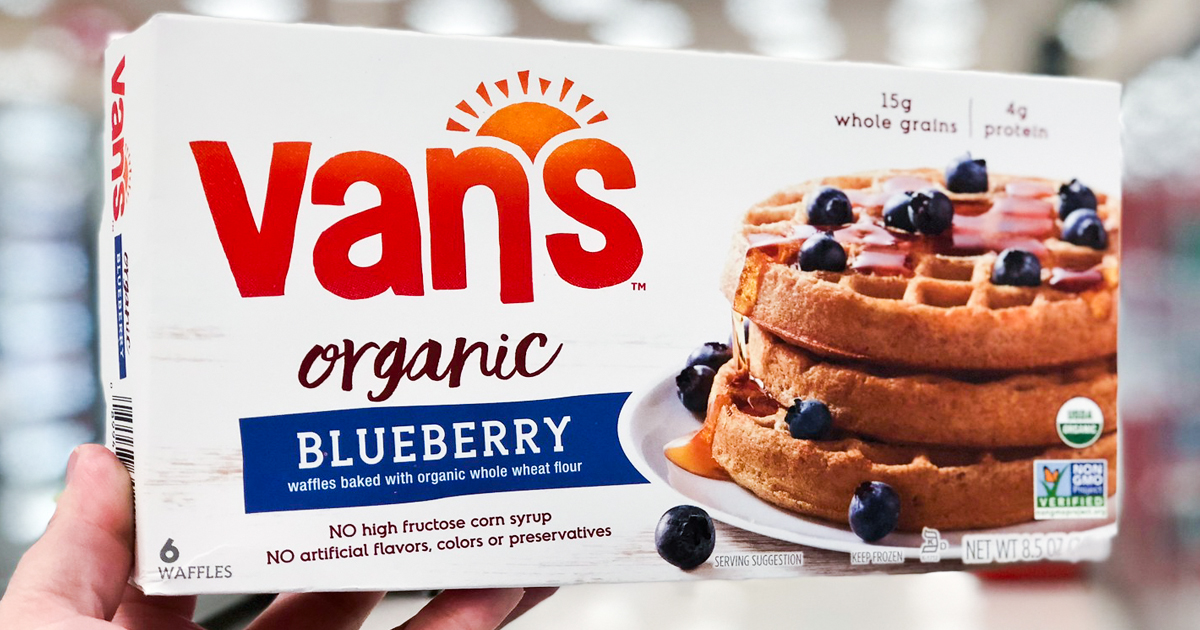 40 Off Van's Organic Frozen Waffles at Target