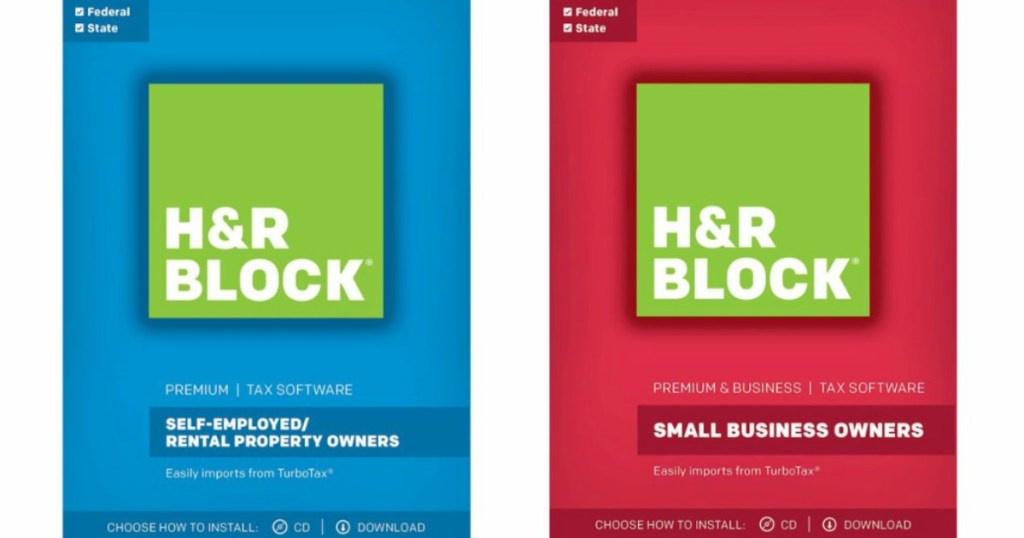 H&R Block 2017 Tax Software Deluxe Only 14.99 + Get FREE 10 Best Buy
