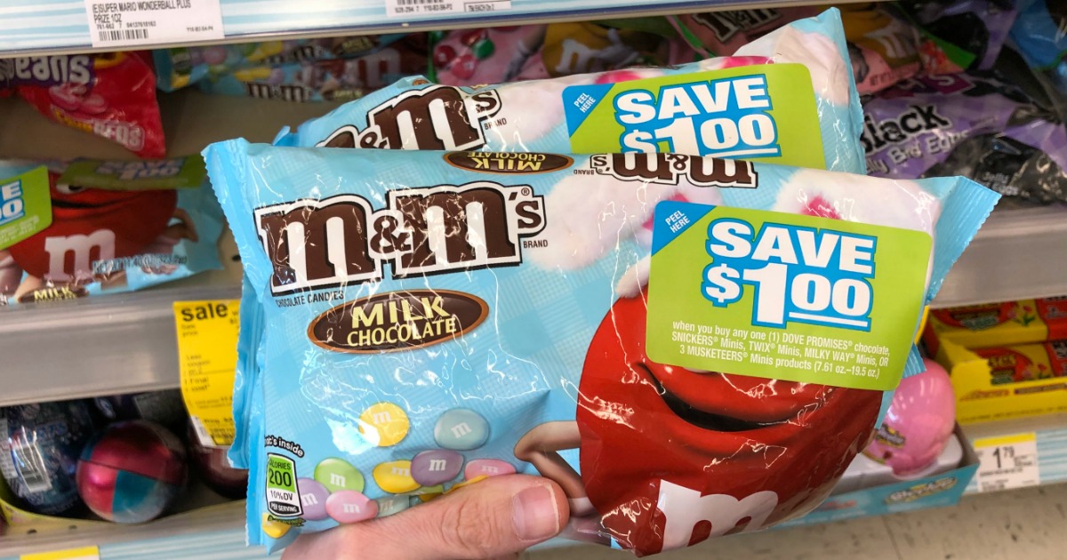 M&M's Easter Candy ONLY 1.50 Each at Walgreens & CVS