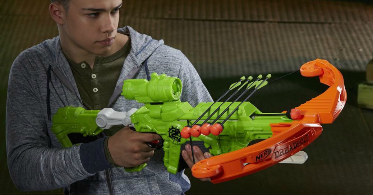 NERF Zombie Strike Dreadbolt Crossbow Just 22.48 Shipped (Regularly