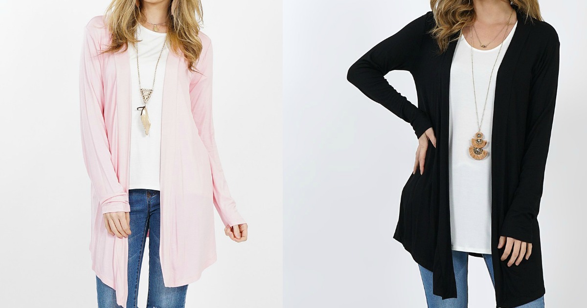 Women's Cardigans Only 10.79 on Zulily (Regularly 58)