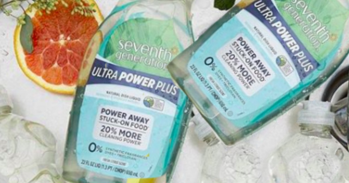 Amazon SIX Seventh Generation Liquid Dish Soaps Just 10.34 Shipped