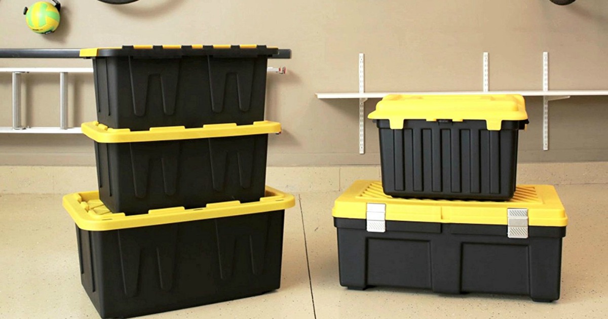 OfficeDepot/OfficeMax FOUR Centrex 27 Gallon Storage Totes 6.89 Each