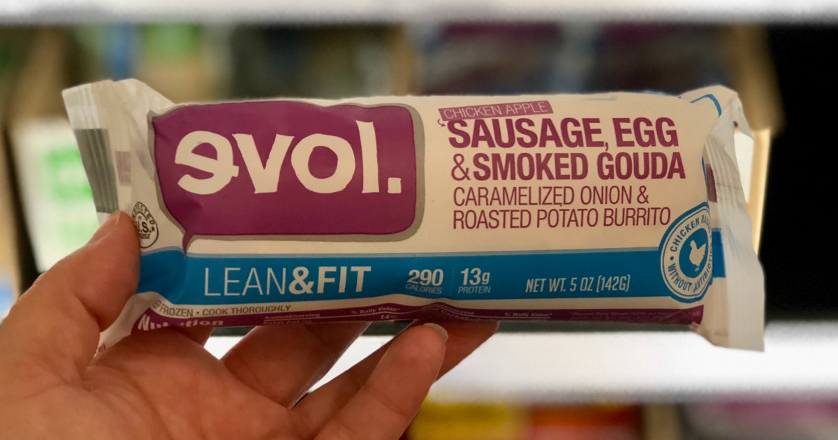 Better Than Free EVOL Burritos or Breakfast Sandwiches After Cash Back