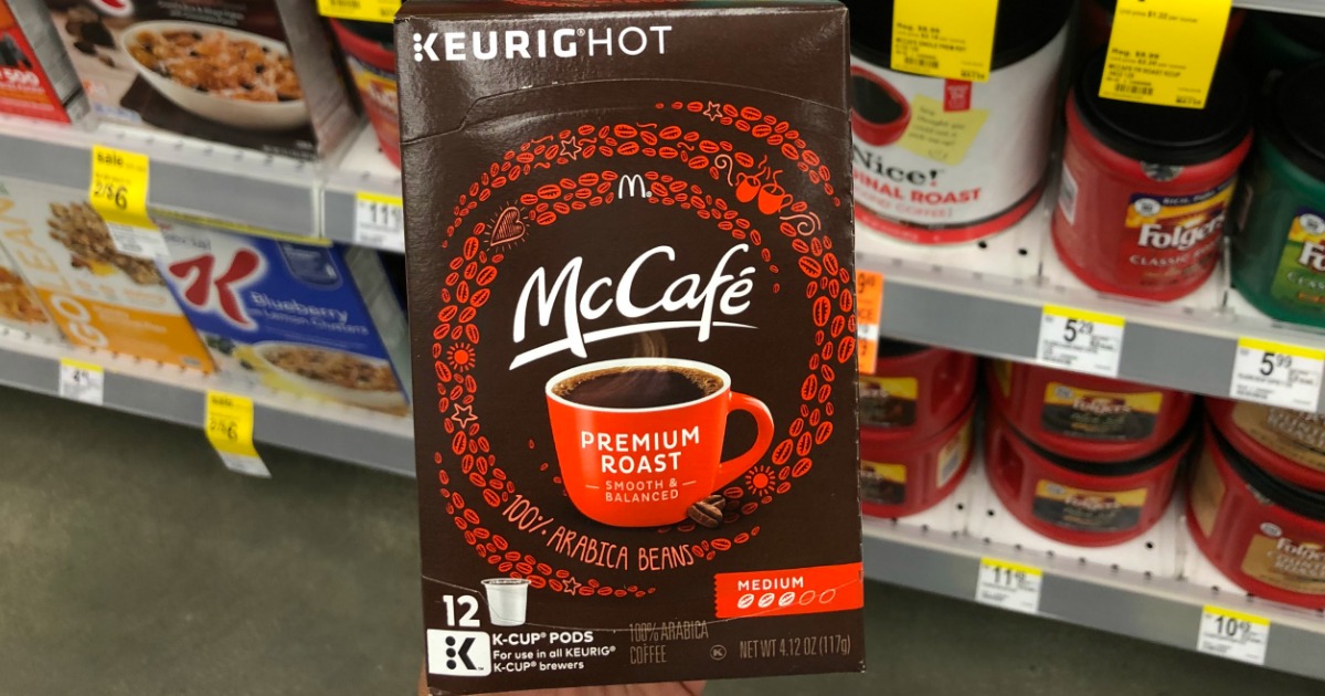 McCafé Ground Coffee or KCups Only 3.74 After Cash Back at Walgreens