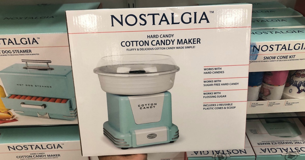 Kohl's Nostalgia Cotton Candy, Ice Cream & Snow Cone Makers Just 16.