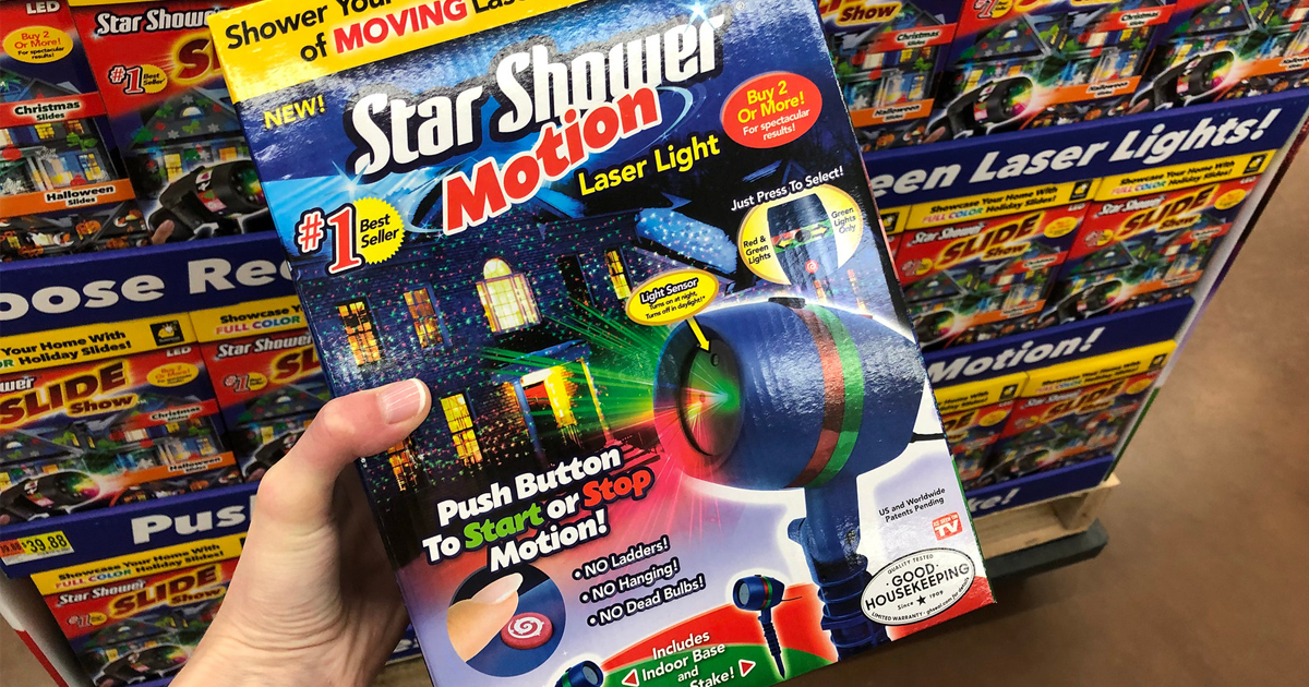 Kohl's Cardholders Star Shower Magic Laser Light Show Projector Only 6.99 Shipped