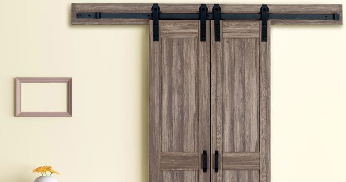 Lowe's Solid Core Barn Door Kits Only 199 (Regularly 379) Include