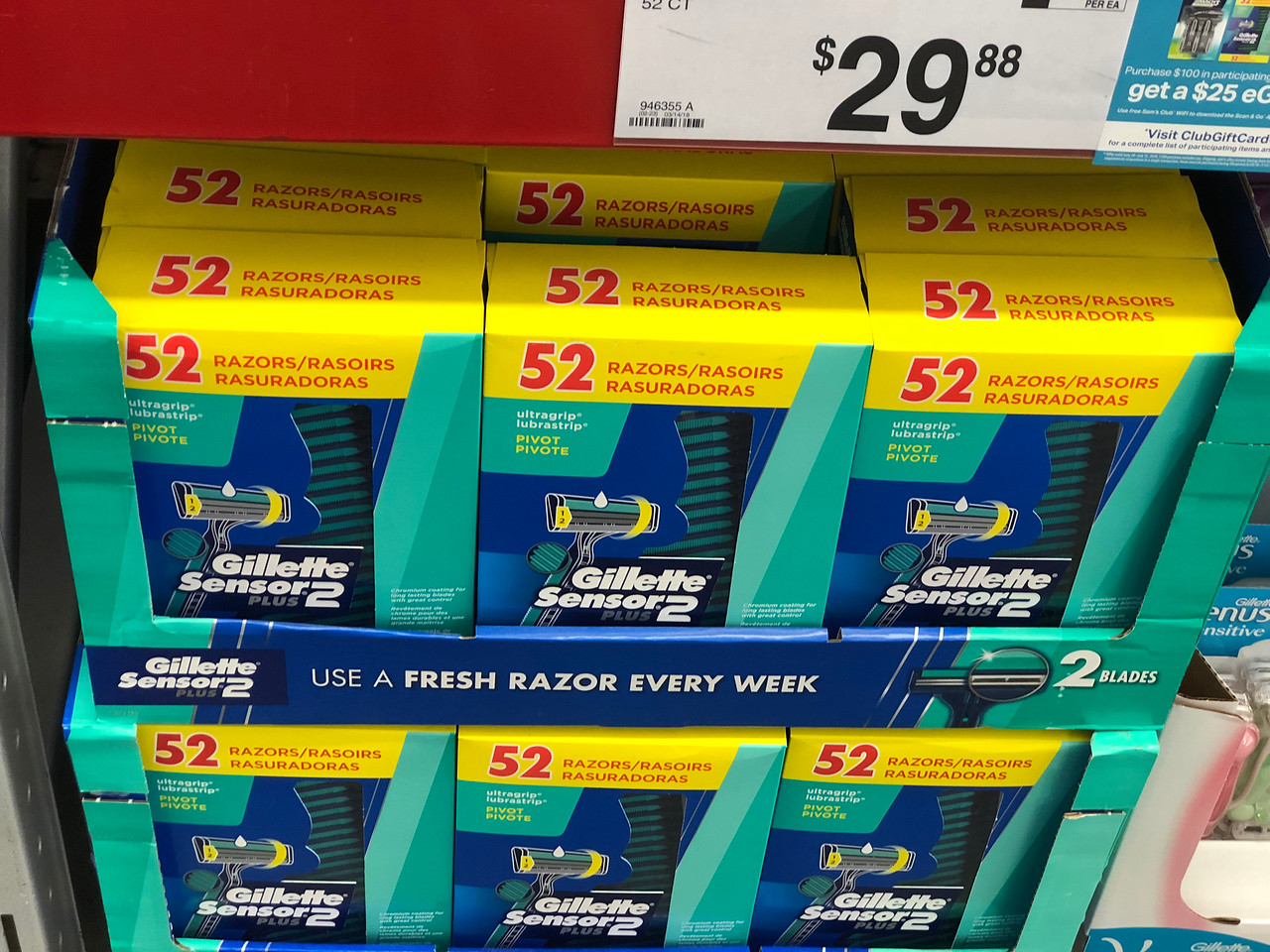 FREE 25 Sam’s Club eGift Card w/ 100 Purchase Bounty