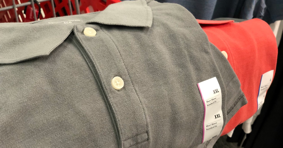Target Goodfellow & Co. Men’s Polo Shirts Only 5 (In Store & Online)
