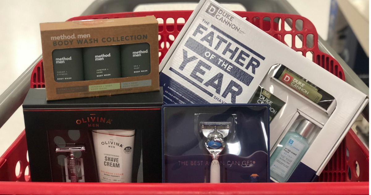 Over 30 Off Men's Personal Care Gift Sets at Target (Nice Father's Day