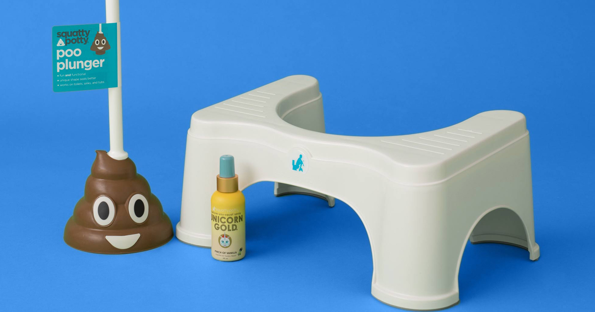 Squatty Potty Papa Squat Starter Kit Only 34.98 Delivered (Over 60 Value)