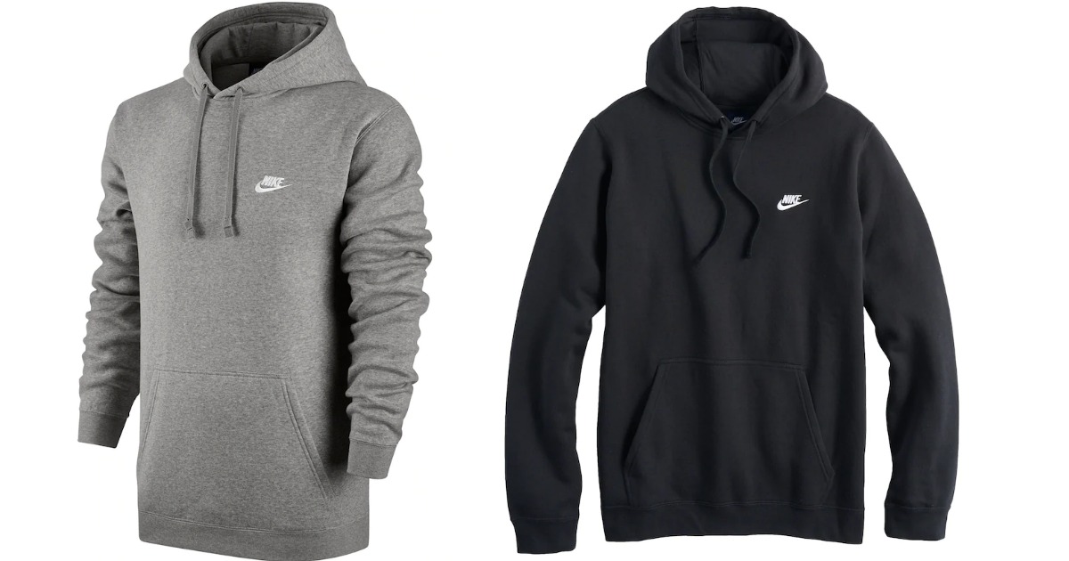 Nike Men's Fleece Pullover Hoodie Only 13.50 at Kohl's (Regularly 45)