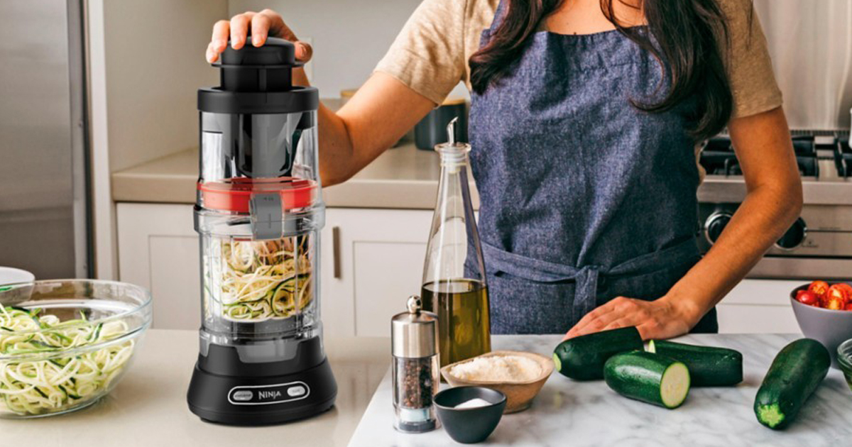 Ninja Precision Food Processor w/ Spiralizer Only 49.99 Shipped