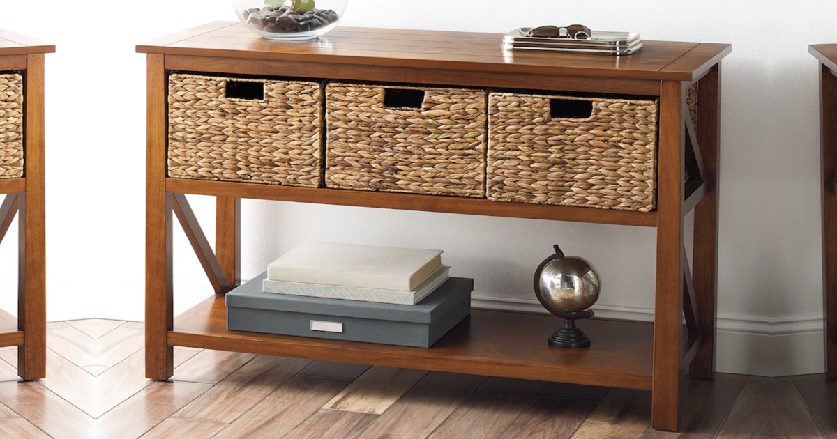 SONOMA Goods for Life 4Piece Console Table as Low as 107.99 Shipped