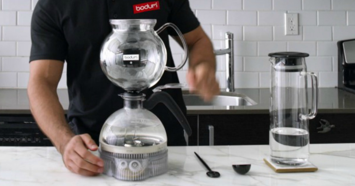 Bodum ePEBO Vacuum Coffee Maker + Bistro Burr Grinder Just 150 Shipped