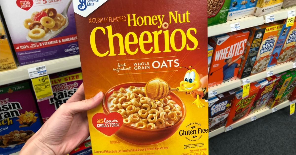 Cheerios Cereals Only 1.38 Per Box After CVS Rewards