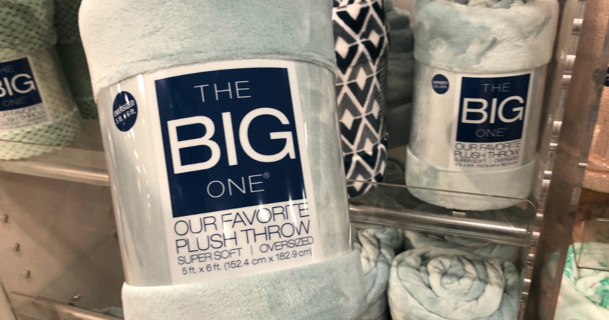 Kohl's The Big One Supersoft Plush Throw as Low as 6.66 Each Shipped