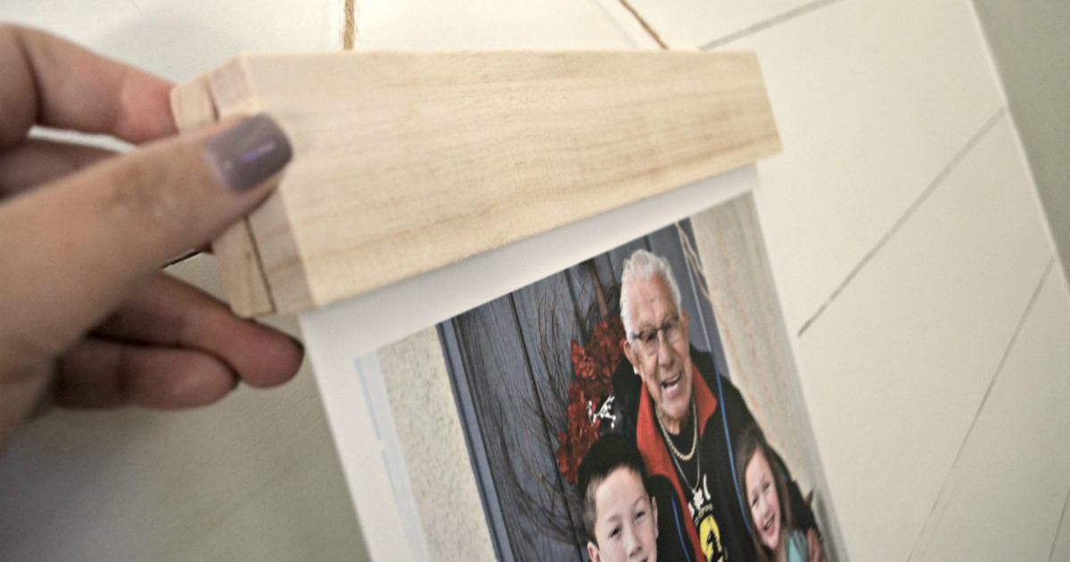 Wood Hanger Photo Prints Only 7.50 (Regularly 30) w/ Free Store