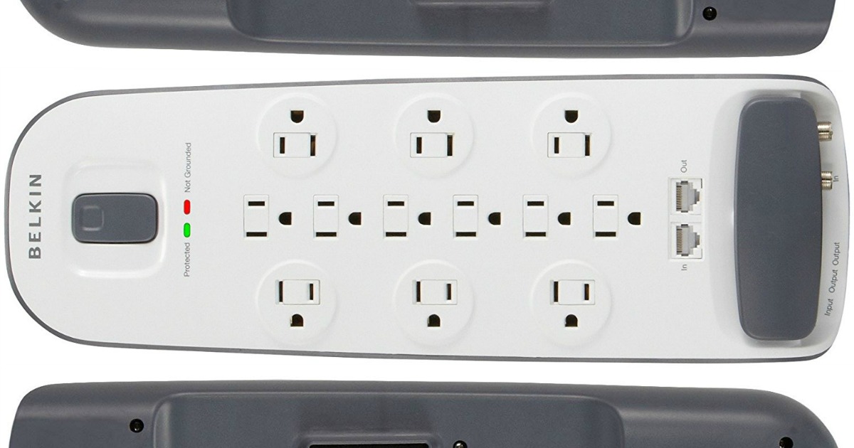 Amazon Belkin 12Outlet Advanced Power Strip Surge Protector Only 15.